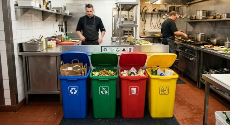 Hygiène et gestion des déchets en restaurant : contrat de collecte, huiles usagées et biodéchets, ce que la loi impose