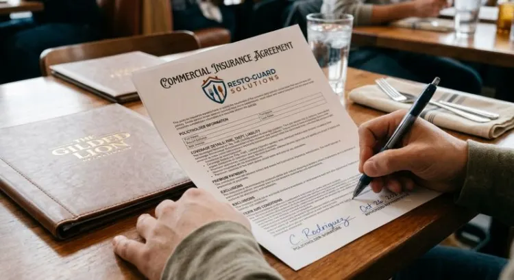 Assurances obligatoires du restaurant : RC pro, multirisque et perte d'exploitation, ce qu'il faut vraiment souscrire