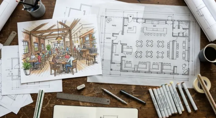 Faire appel à un architecte ou un agenceur pour son restaurant : concevoir une salle qui attire et fait tourner les tables