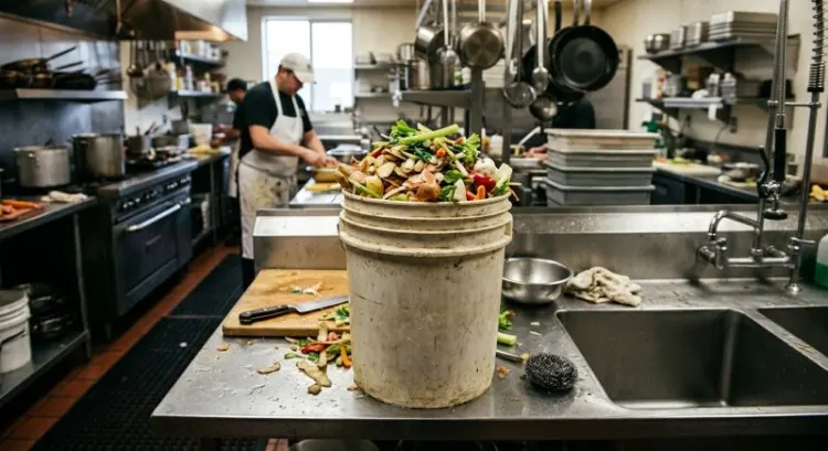 Hygiène et gestion des déchets en restaurant : contrat de collecte, huiles usagées et biodéchets, ce que la loi impose